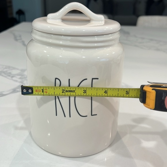 Rae Dunn RICE Canister - Picture 6 of 7